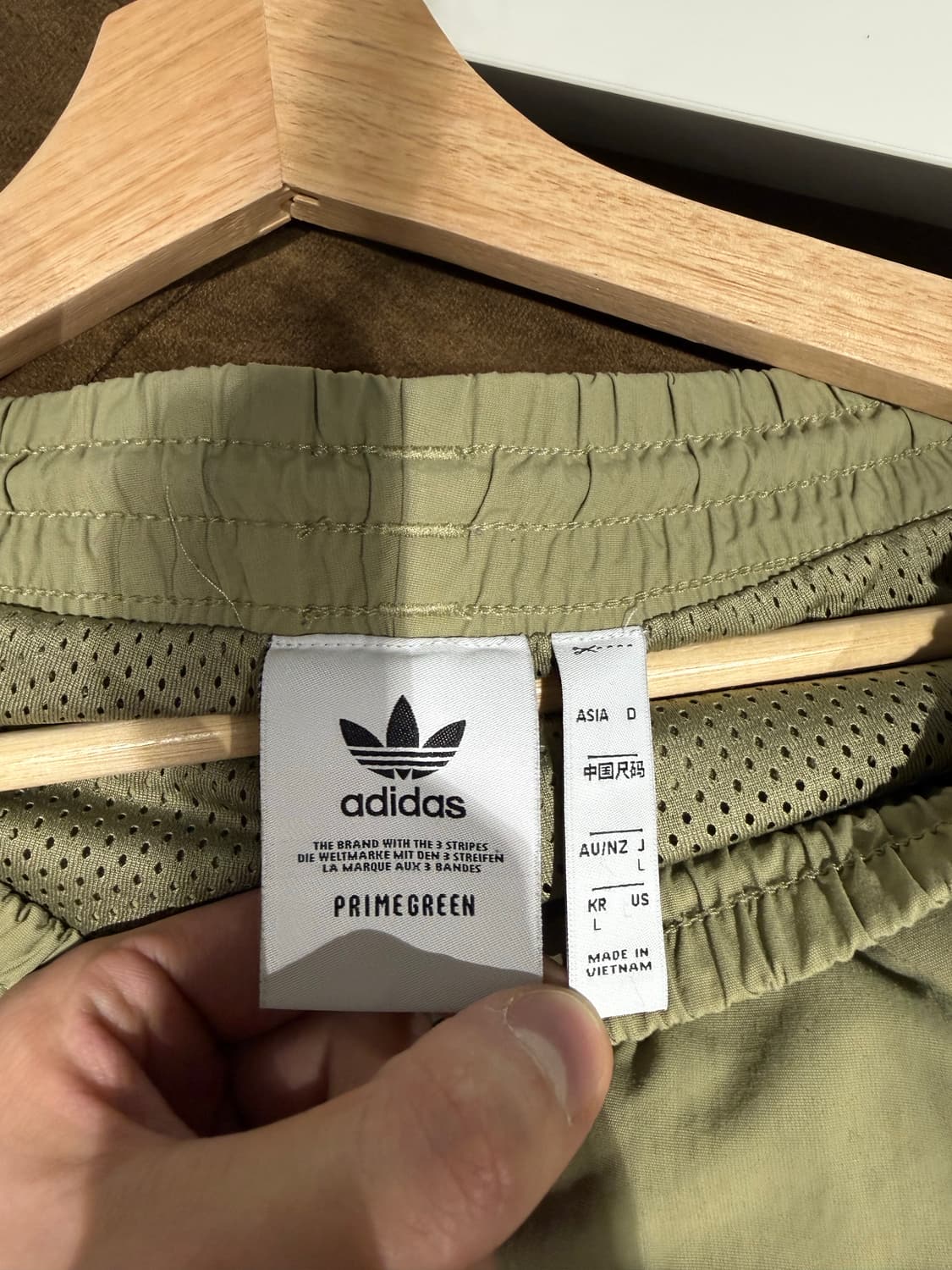 아디다스 파이어버드 트랙팬츠 올리브색 상품이미지3