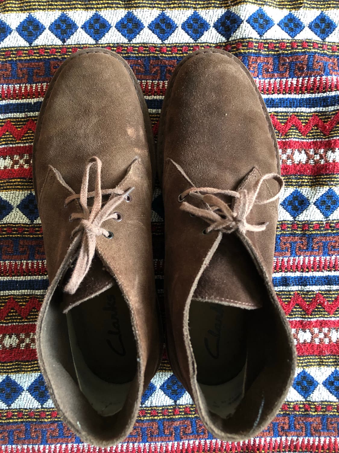 클락스 데져트부츠 브라운 275 상품이미지4