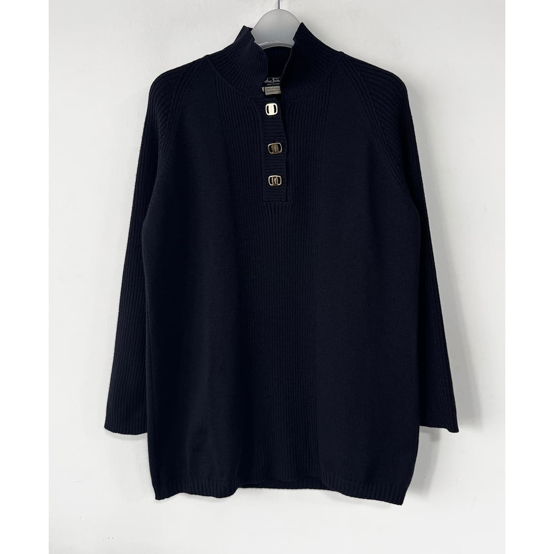 살바토레 페라가모 울 카라 니트 탑 상품이미지2