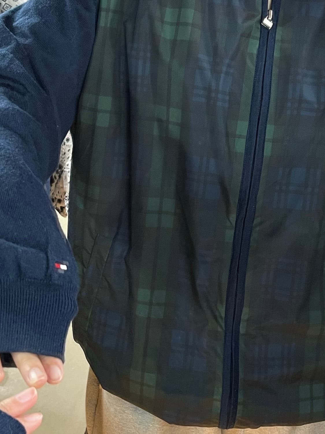 타미 바람막이+니트 집업 상품이미지2