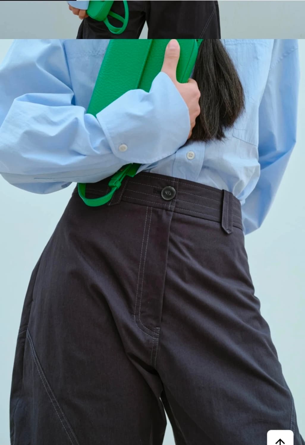 에토스 커브드 팬츠 네이비 S 상품이미지4