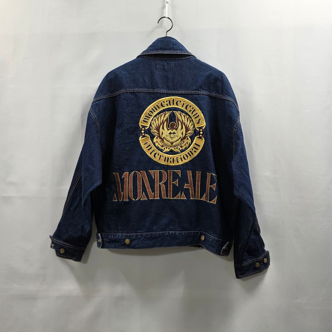 0728 MONREALE 빈티지 데님자켓 / 일본 빈티지 스타일 / L 상품이미지2