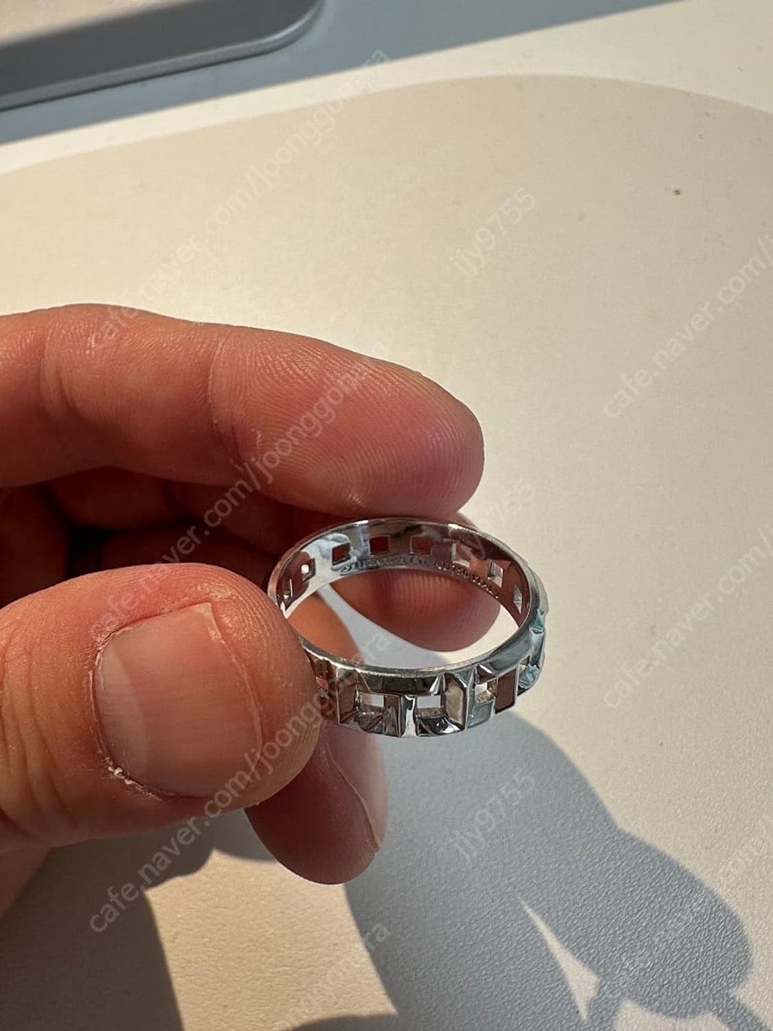 티파니앤코 5.5MM 트루 네로우링 실버 반지 상품이미지1