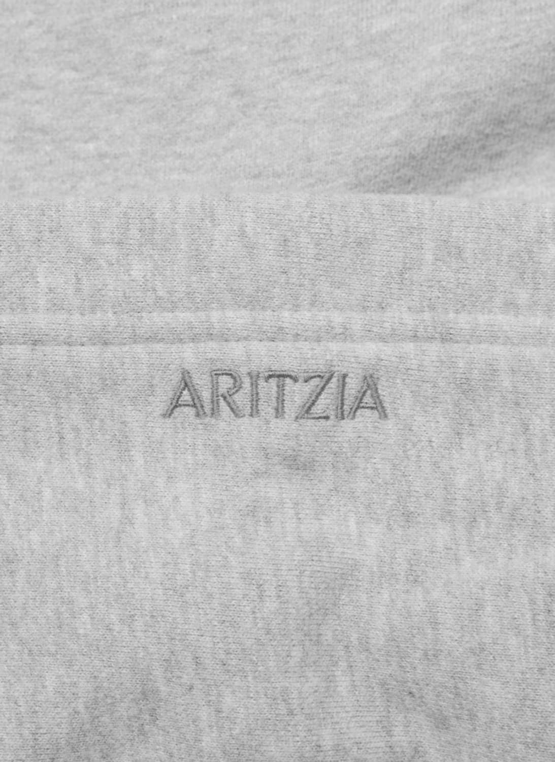Aritzia 아리찌아 그레이 기모후드티 상품이미지4
