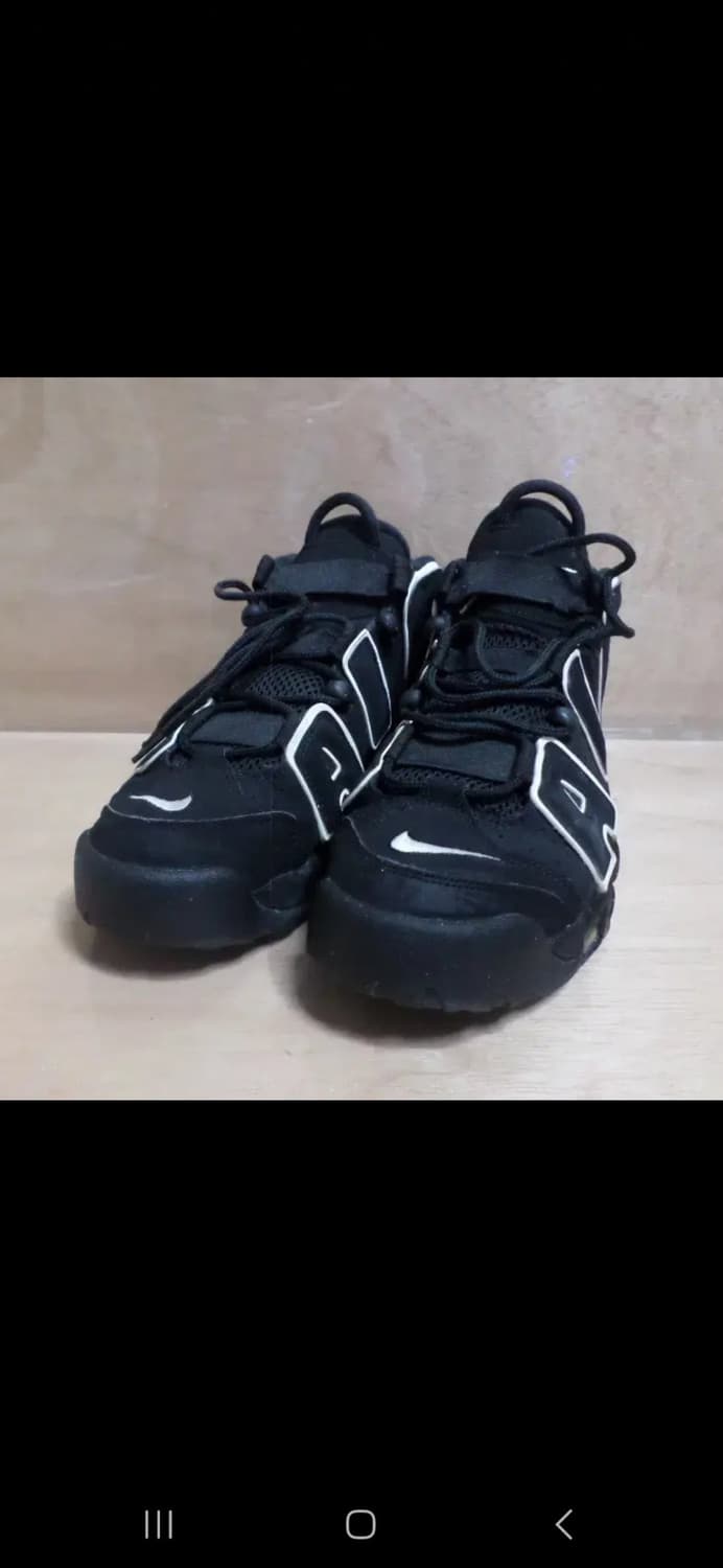 후루룩구제 265 나이키 업템포 블랙 운동화 상품이미지2