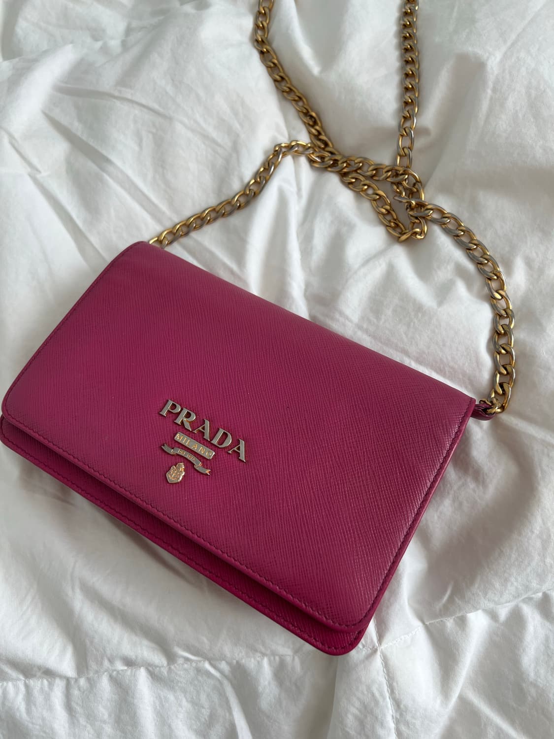 (정품)프라다 사피아노 레더 미니백  상품이미지9