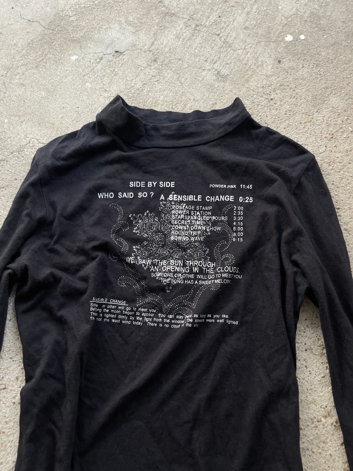 Half neck lettering t 상품이미지2