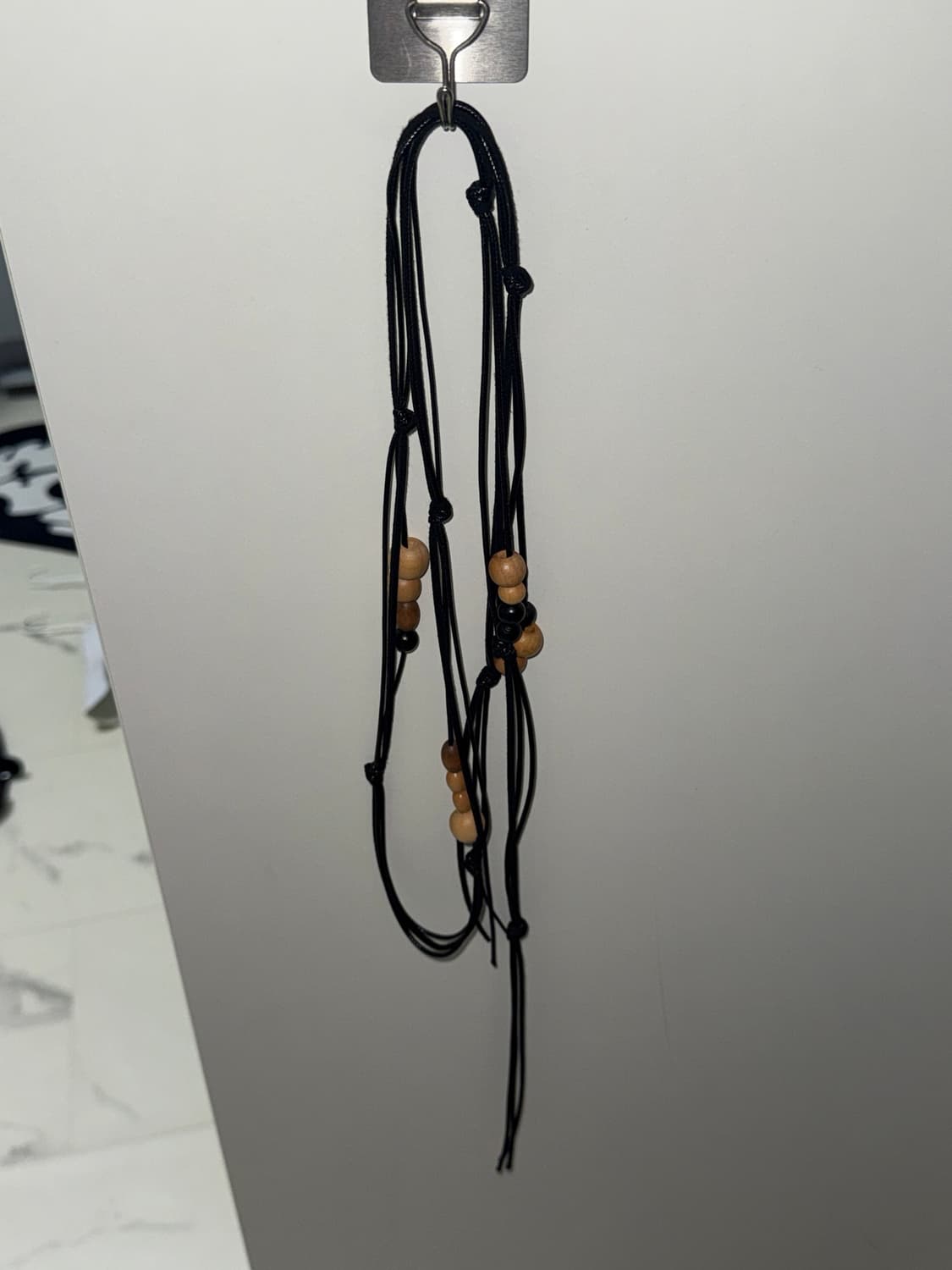 Lump Knot Belt - black 상품이미지4