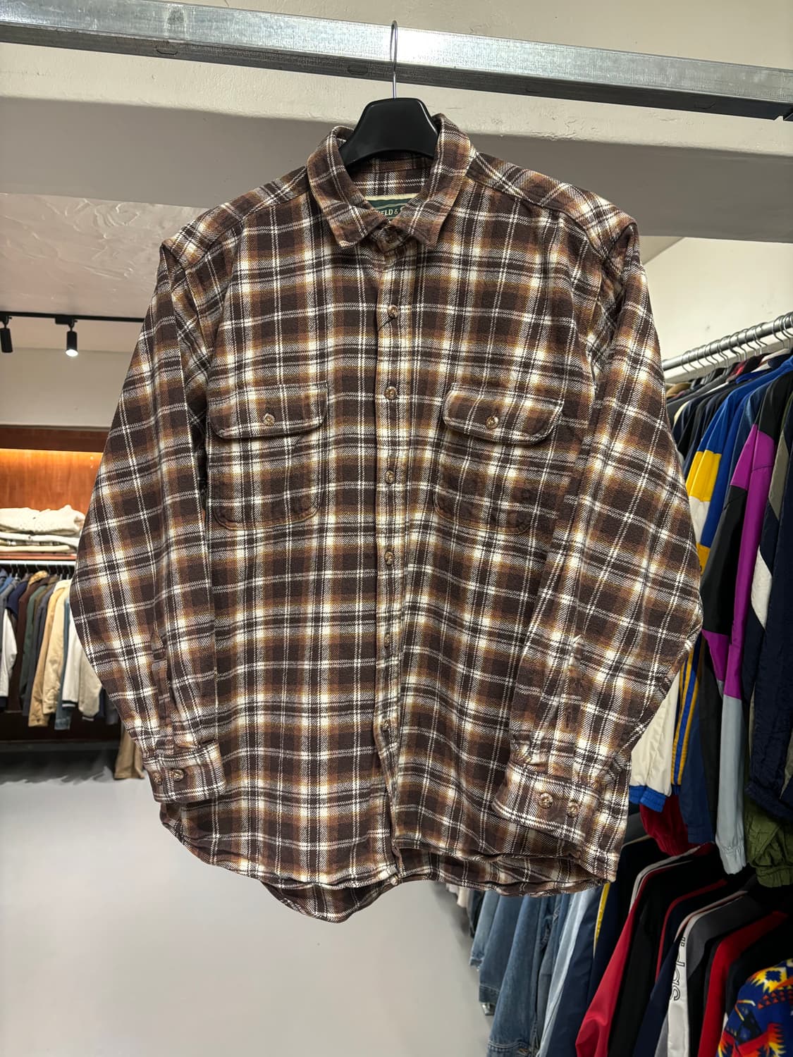 빈티지 플란넬 헤비 코튼 셔츠   상품이미지6