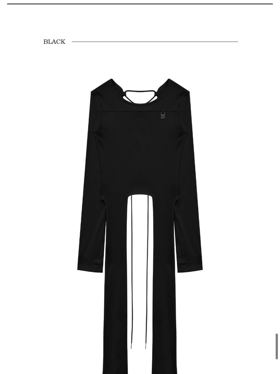 트리밍버드 스트랩 롱슬리브 새상품 상품이미지4