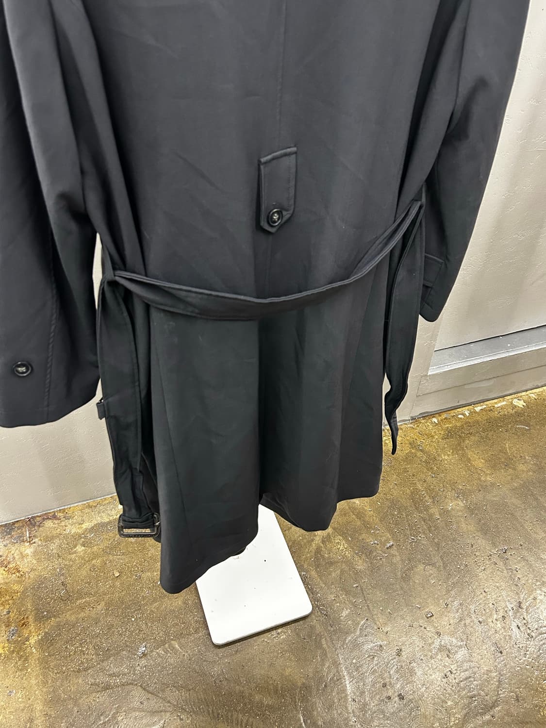 에노우(ENOW) 고급 차콜 트렌치 코트 상품이미지4