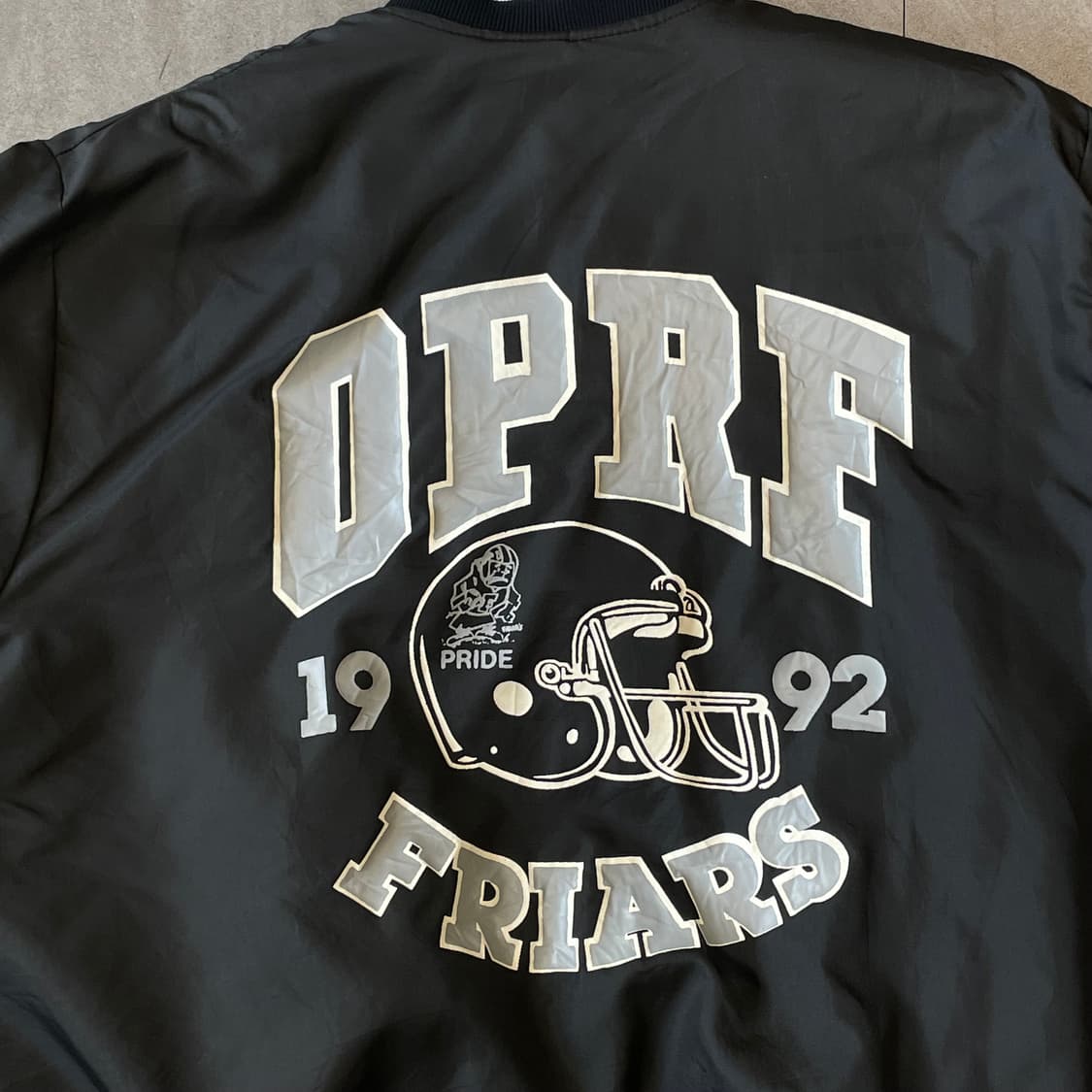 Oprf 블랙 나일론 스타디움 나일론 자켓 상품이미지6