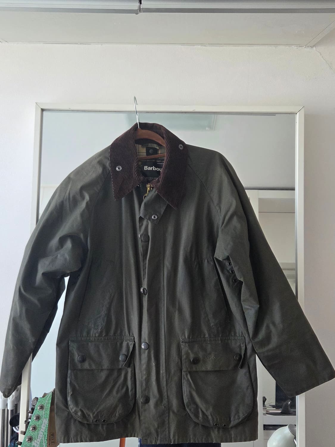 바버 BEDALE 왁스 자켓 판매 상품이미지1