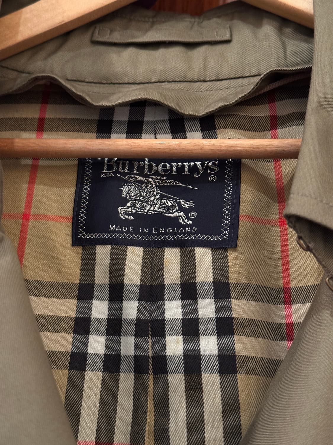 90s 버버리 트렌치 코트 Classic 상품이미지2