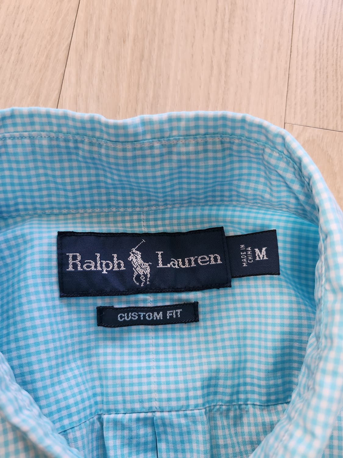 폴로랄프로렌 깅엄체크셔츠 (M 상품이미지7