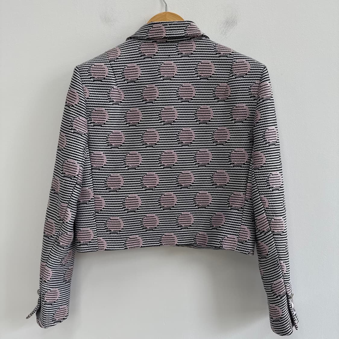 [40] 겐조 여성 패턴 트위드 숏 자켓 3680 상품이미지3