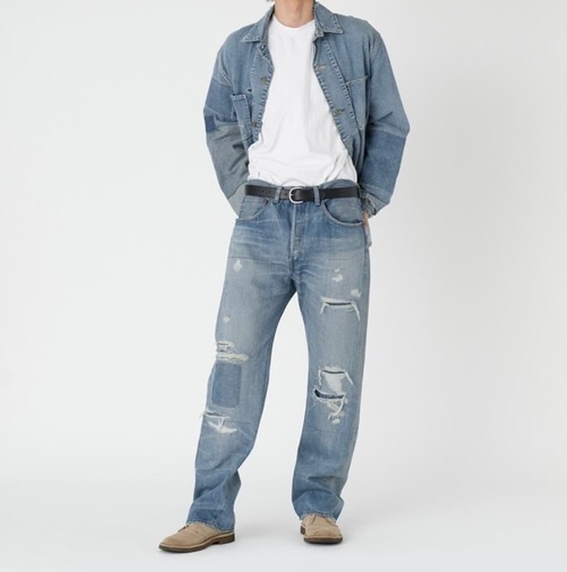 [32x32] 리바이스 LVC 1955 501 sutro 셀비지 데님진 상품이미지2