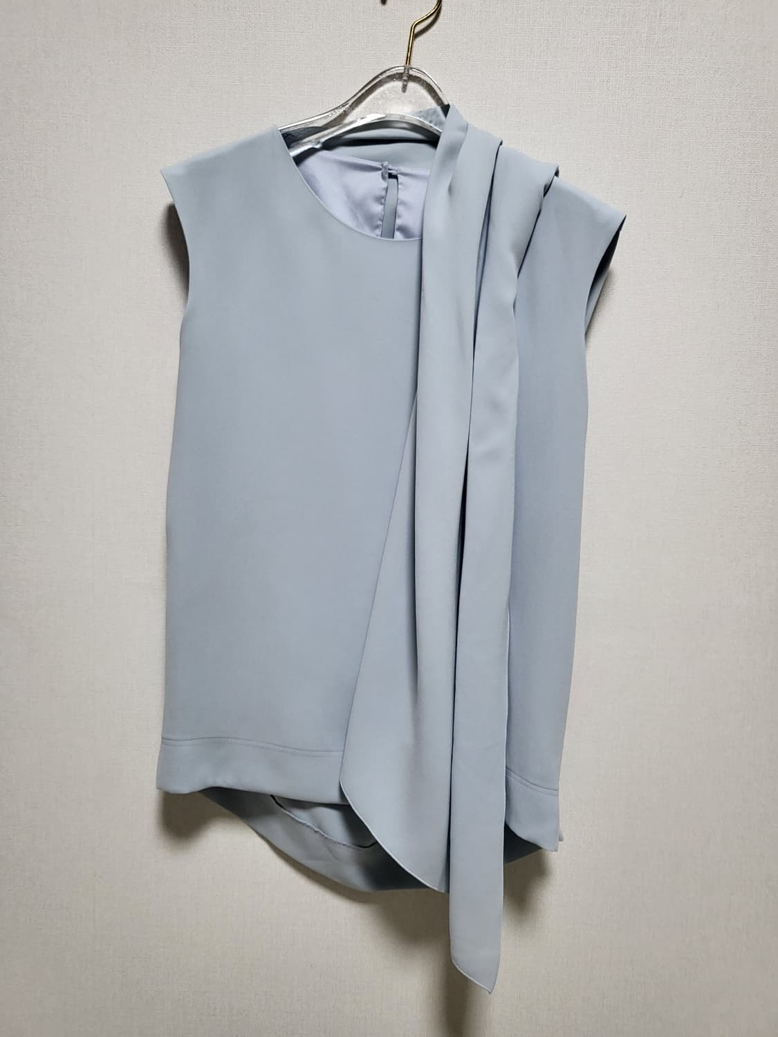 The Izzat Collection 드레이프 블라우스 55-66 상품이미지1