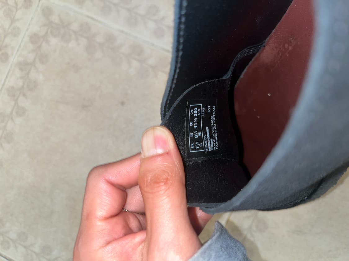 클락스 데저트트랙 블랙 260 상품이미지7