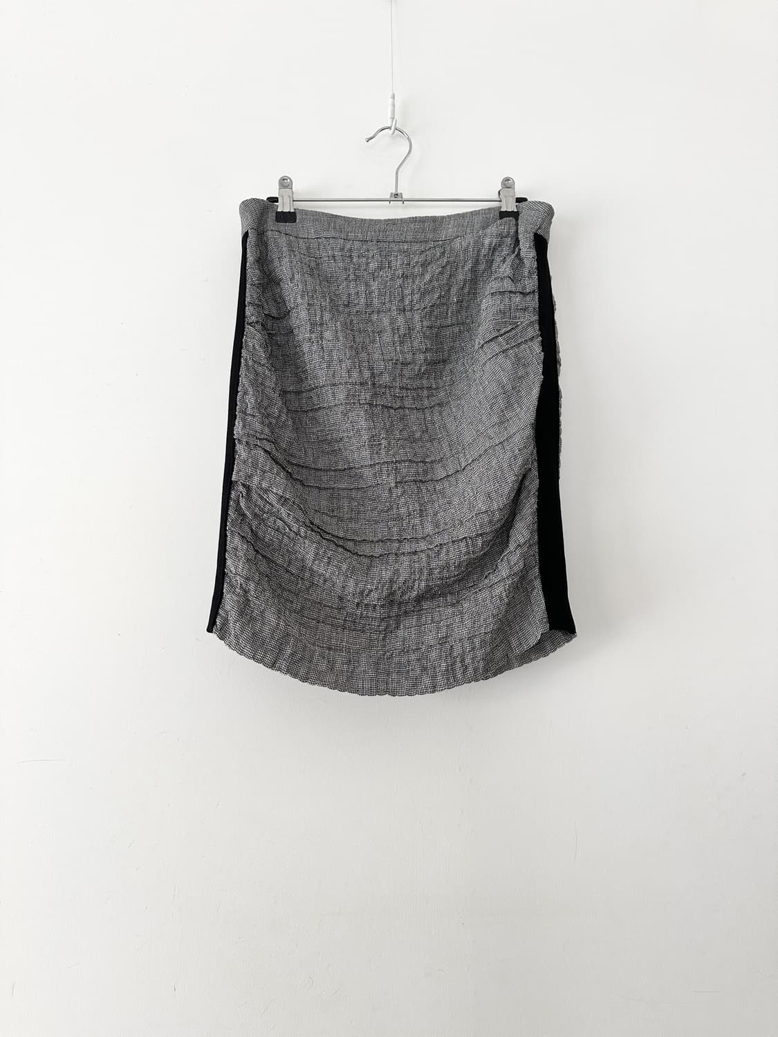 MICHAA Shirring side tencel skirt 상품이미지1