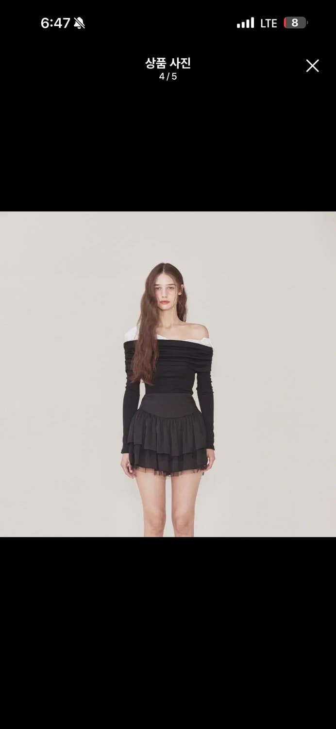 낫유어로즈 오프숄더 상품이미지3