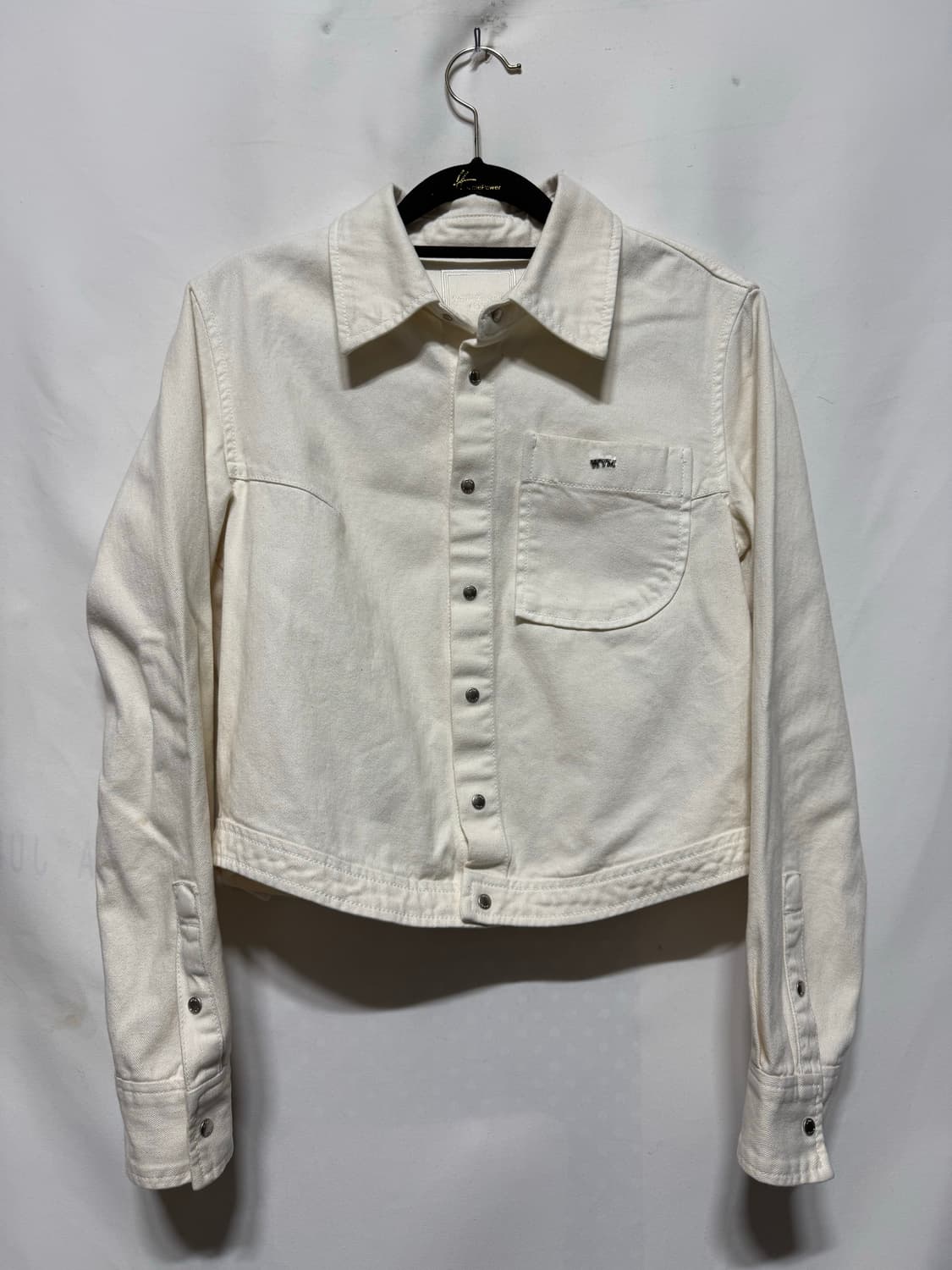 34 우영미 크롭 데님 자켓 상품이미지1