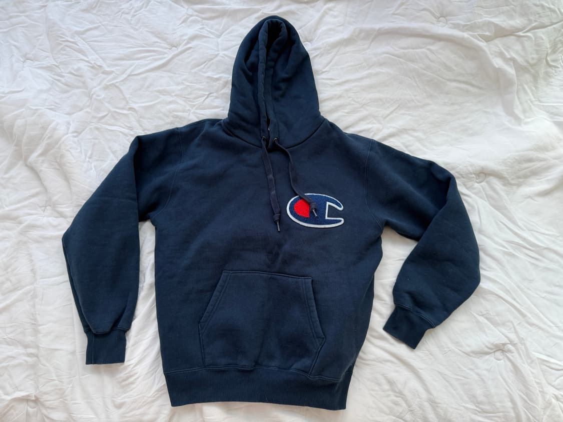 챔피온 재팬 빅로고 후드티 L 상품이미지1