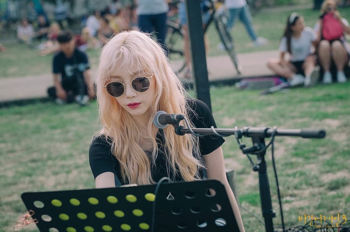 (거의 새상태) 페이크미 태연 선글라스 B35 T BSV 상품이미지6