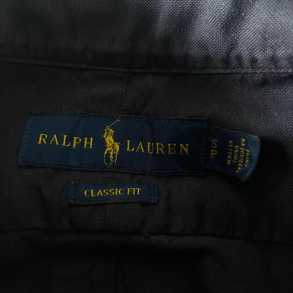 Polo 폴로 랄프로렌 신형 네이비 솔리드 셔츠 상품이미지4
