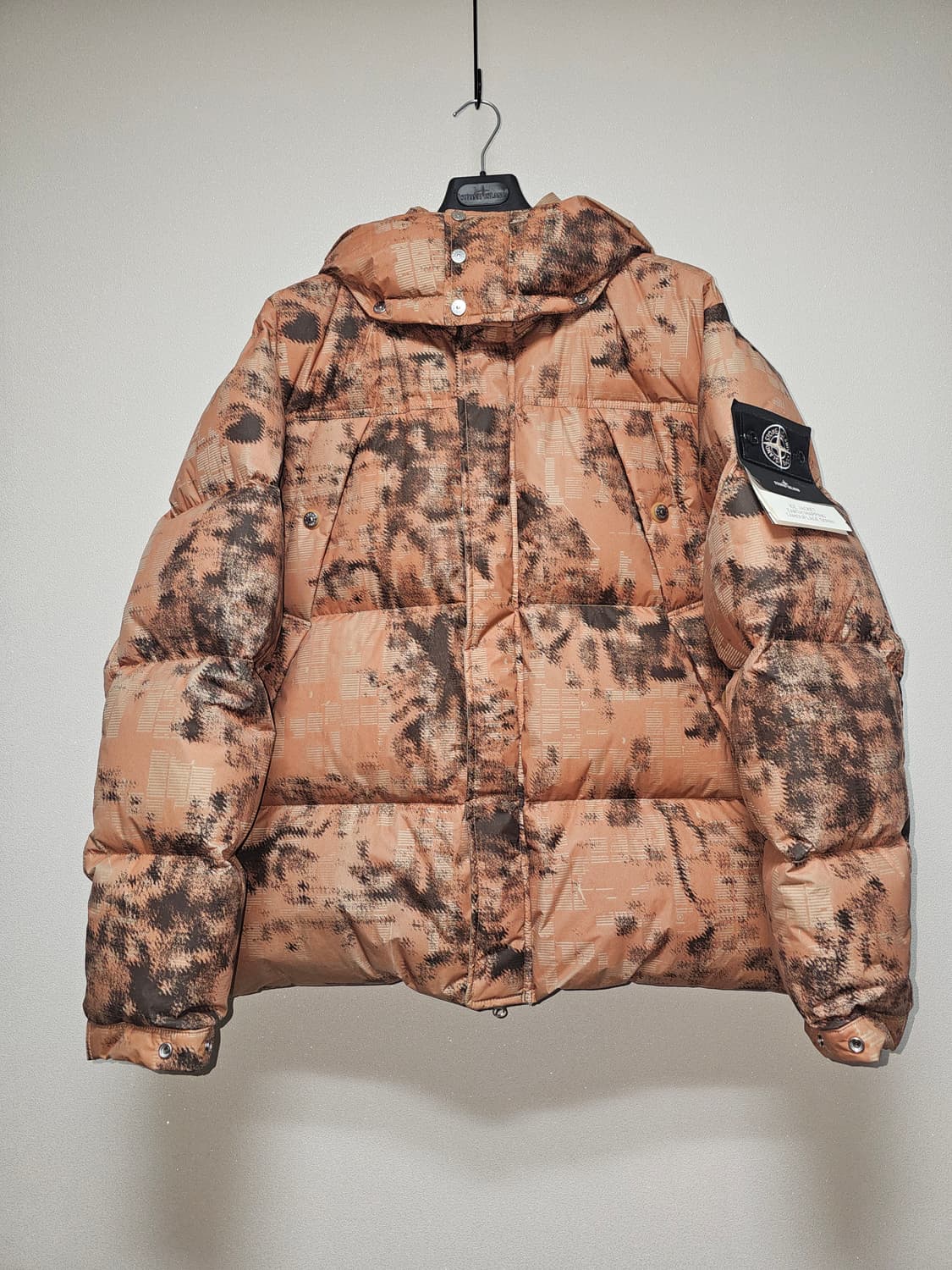 스톤아일랜드 EARTH MAPPING 카모플라주아이스 다운 자켓 상품이미지8