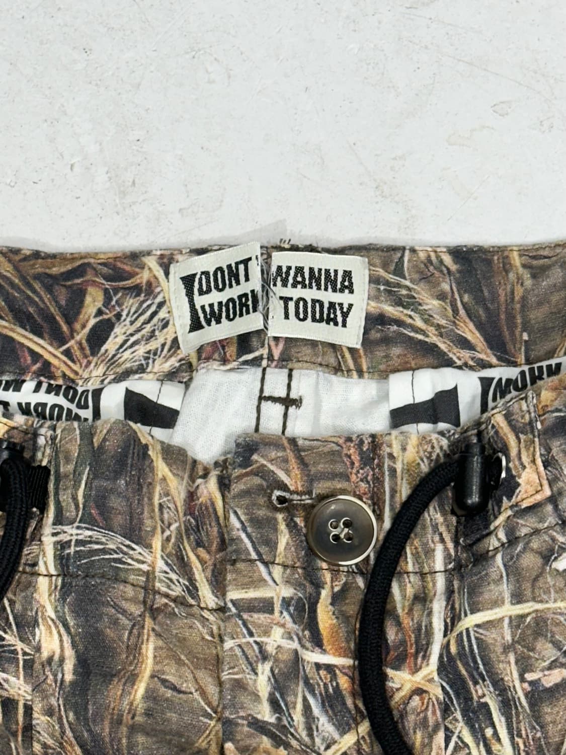 빈티지 베이지 리얼트리 카모 와이드 포켓 포인트 카고 팬츠 바지  상품이미지7