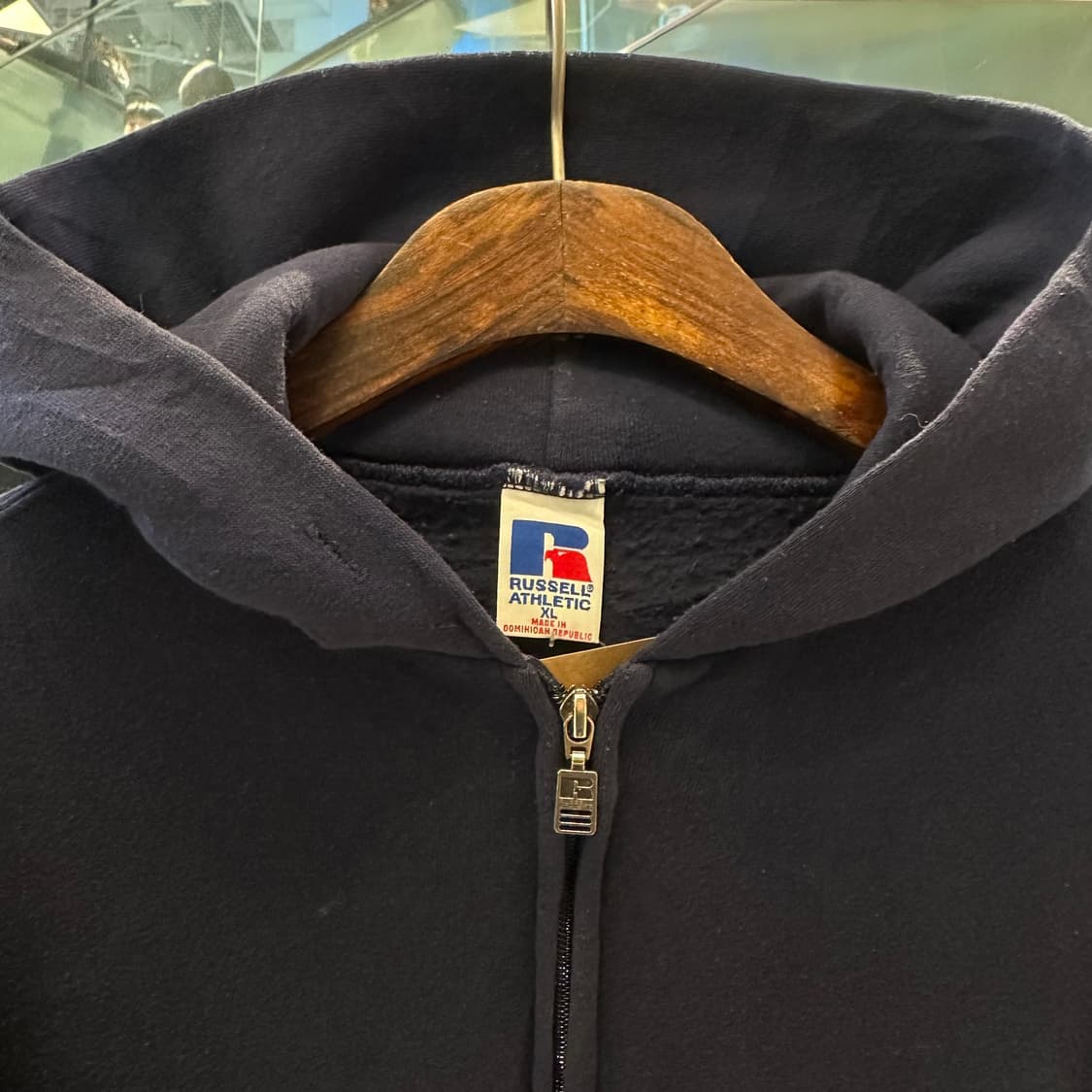 90‘s 러셀 후드집업 ’네이비‘ 상품이미지2