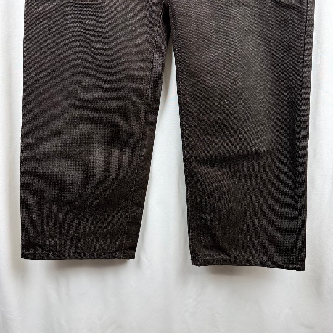 (28) 데케트 와이드 브라운 데님 팬츠 상품이미지3