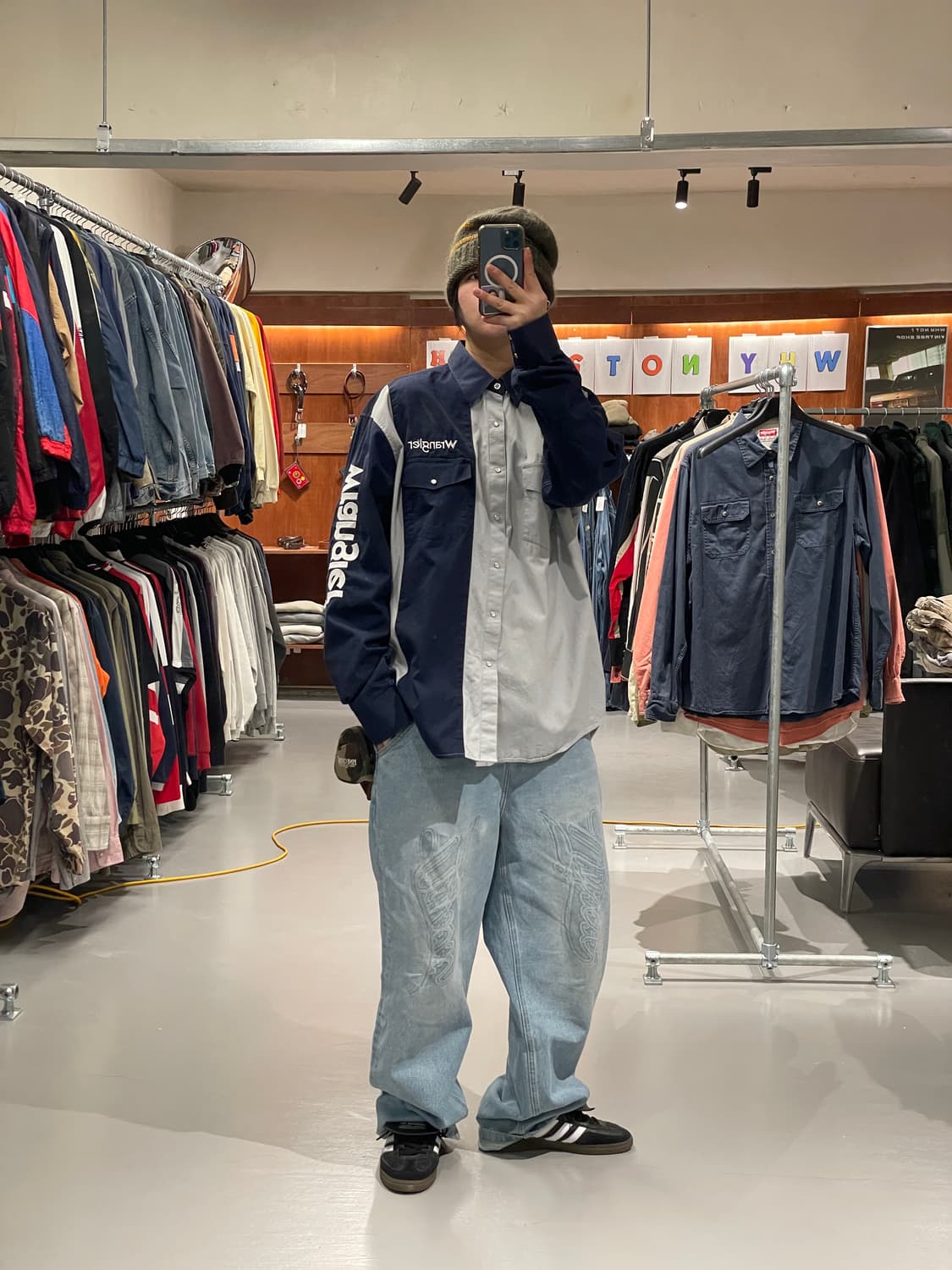 Wrangler western shirt  상품이미지1