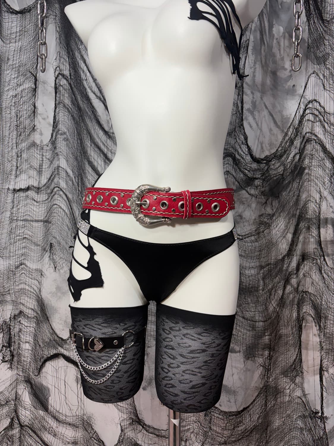 red western studded belt 상품이미지3