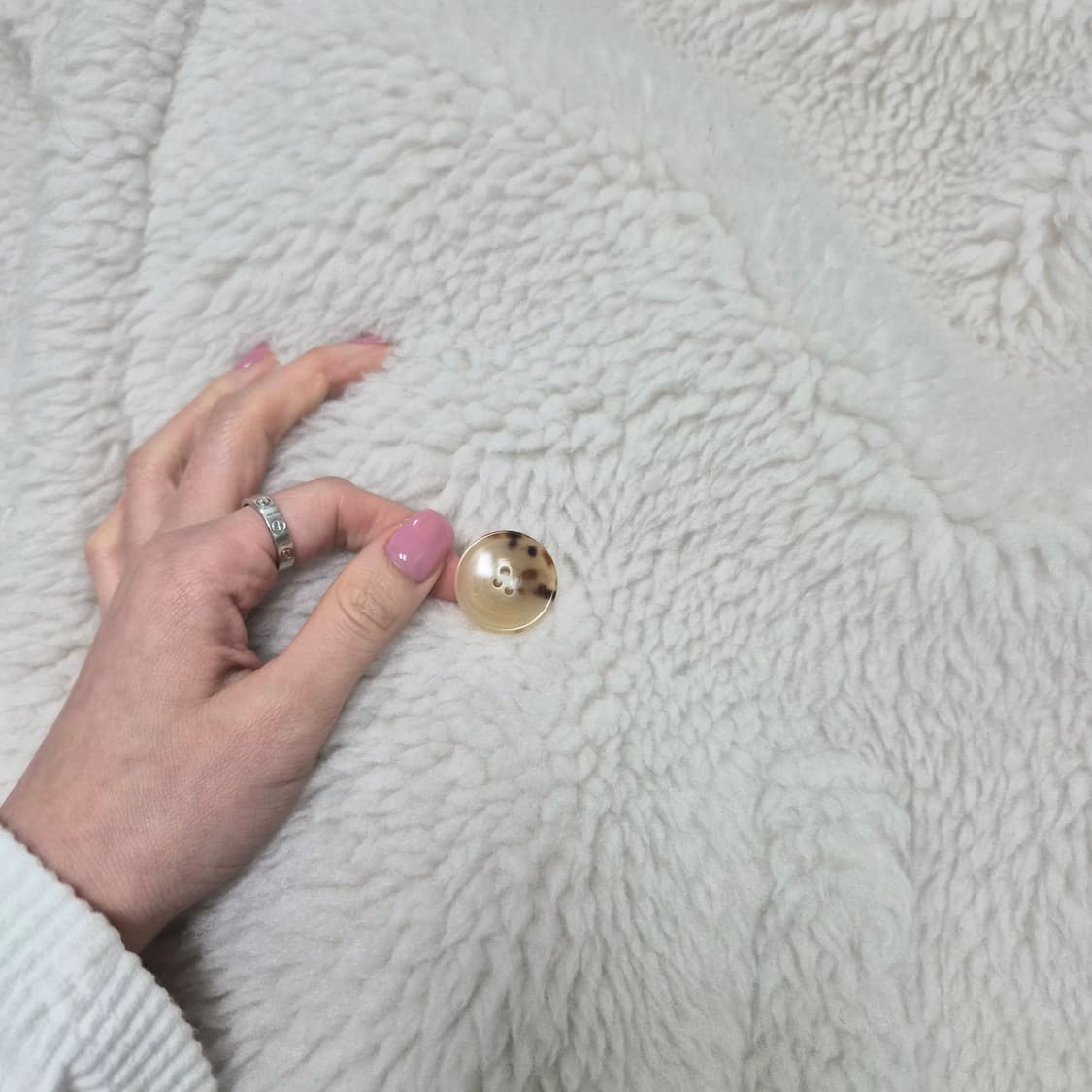 막스마라 빈티지 테디 코트 s 상품이미지3