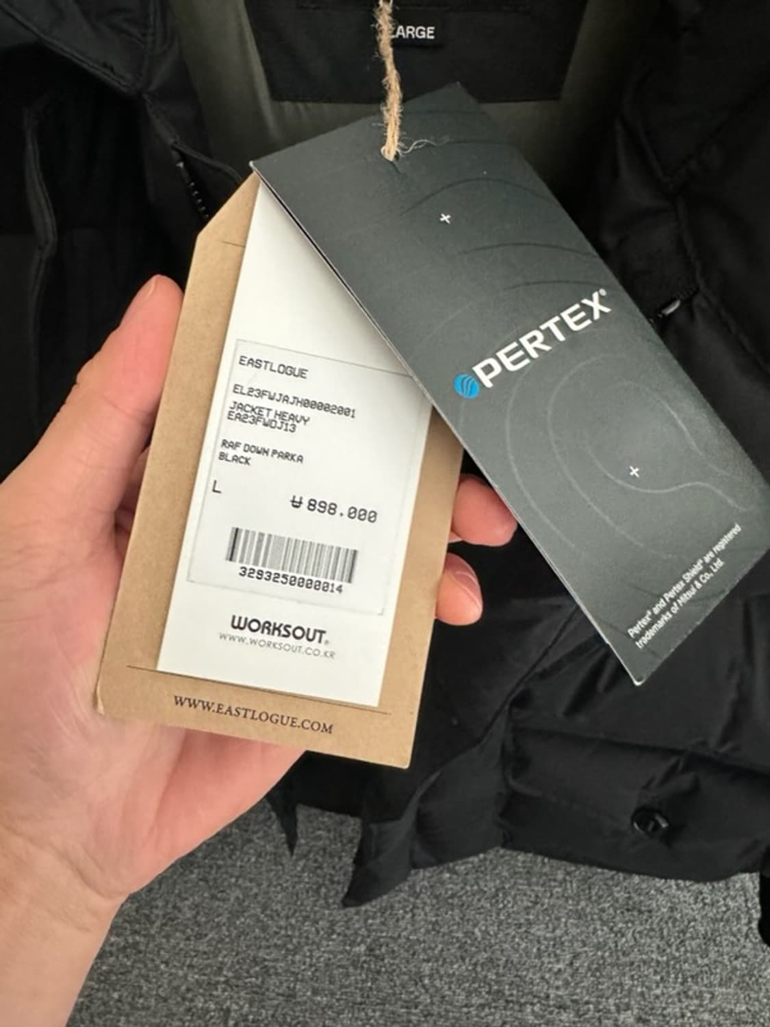 이스트로그 라프 raf 23FW 블랙(black) L 상품이미지3