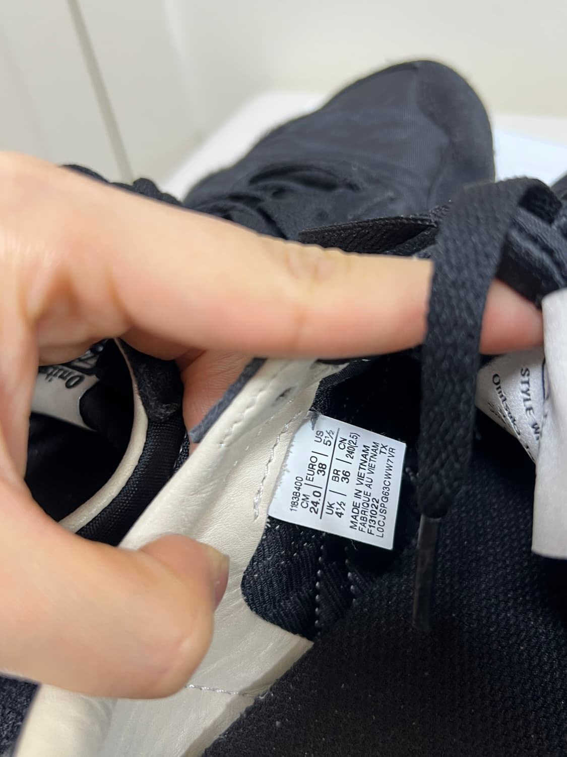 [240] 오니츠카타이거 세라노 블랙 화이트 상품이미지6