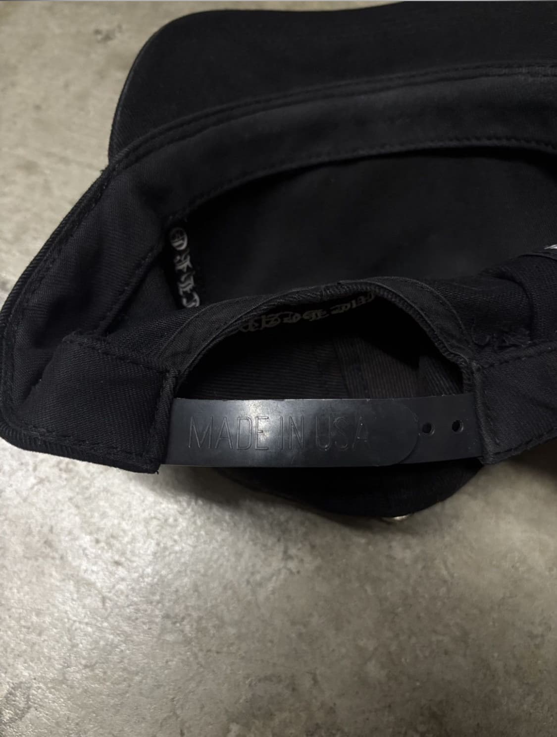 Chrome vine dagger denim baseball cap 상품이미지5