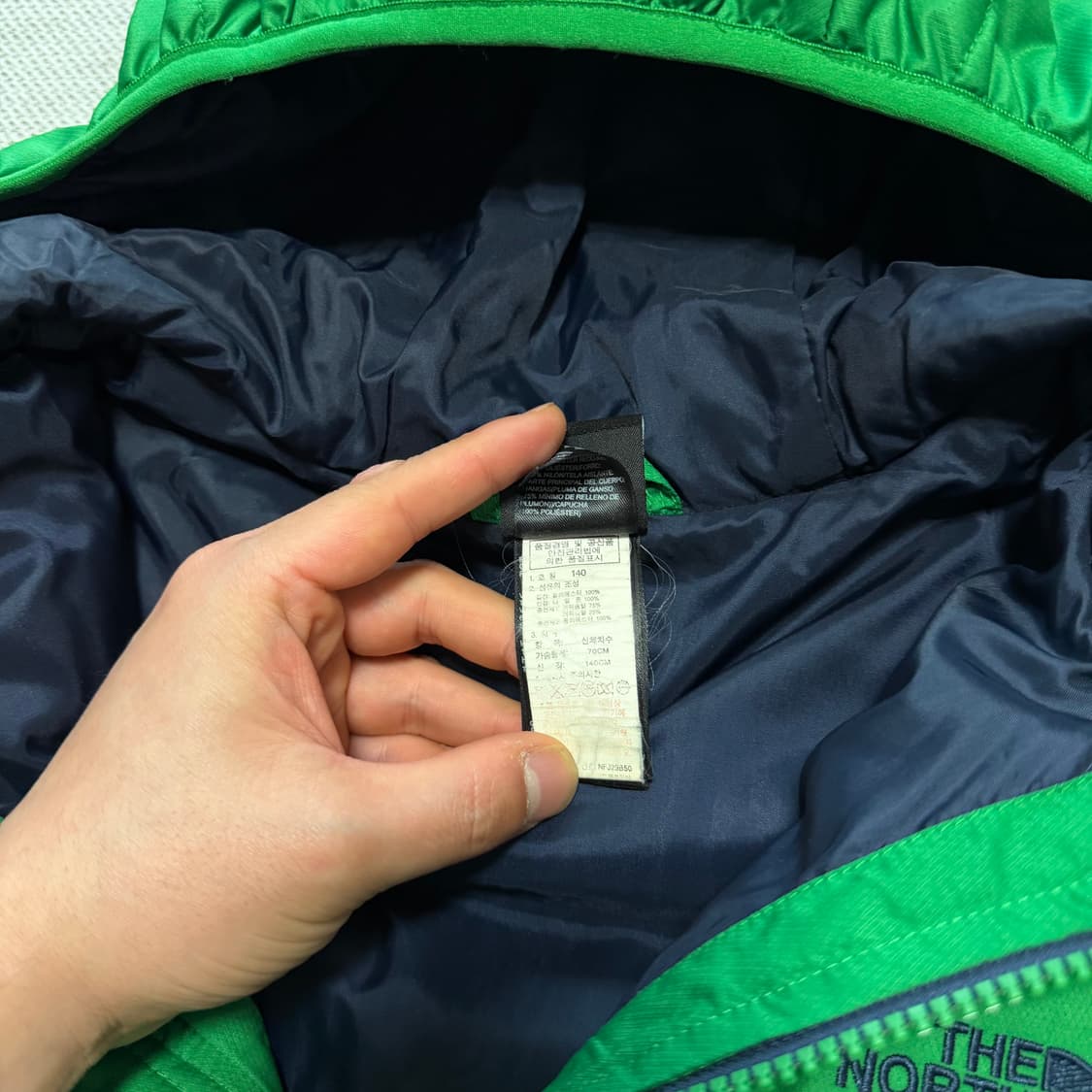 노스페이스 600 패딩 자켓 상품이미지3