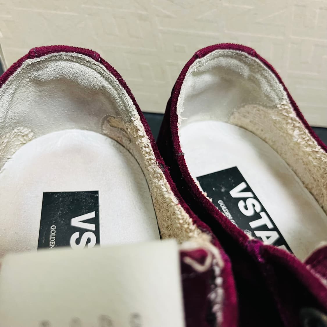 정품 43) 골든구스 브이스타2 벨벳 스니커즈 275~280 상품이미지7