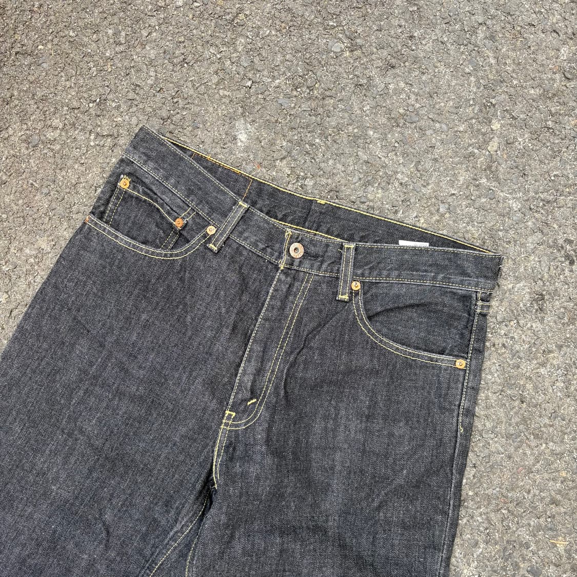 리바이스 502 블랙 흑청 상품이미지2