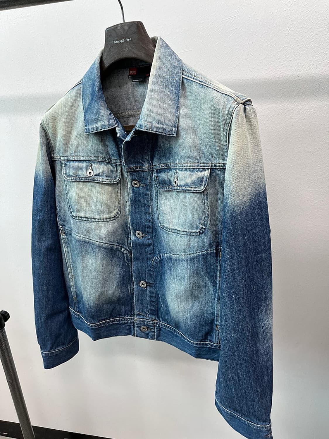 100) 디젤 00s 워싱 데님자켓  상품이미지1