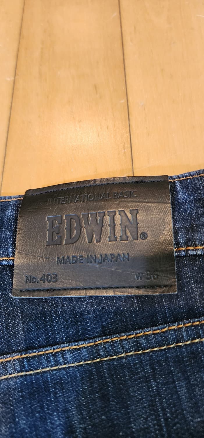 에드윈 진청 데님팬츠 재팬 메이드 36 상품이미지6