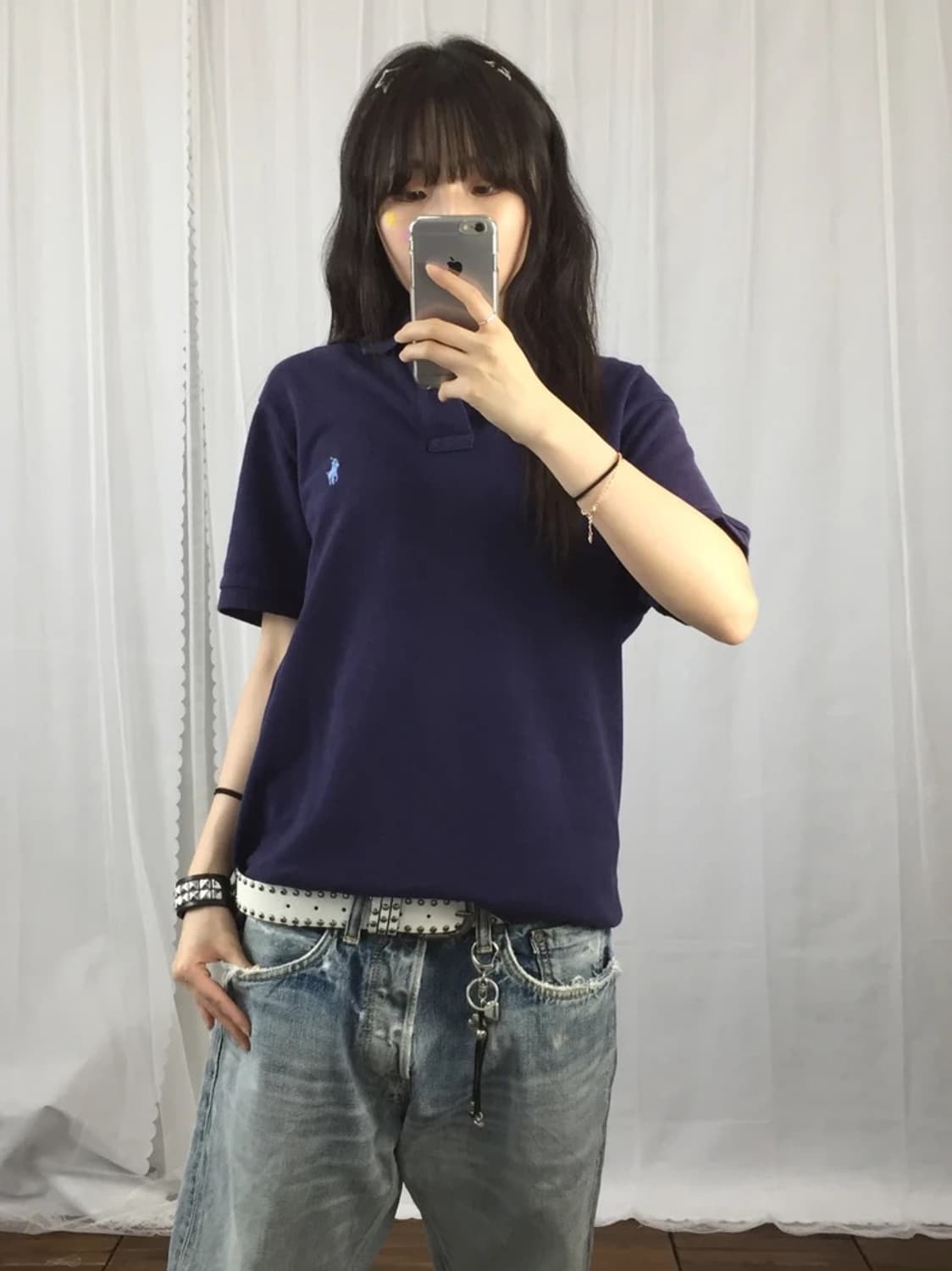 Polo Ralph Lauren Navy Polo Shirt 상품이미지1