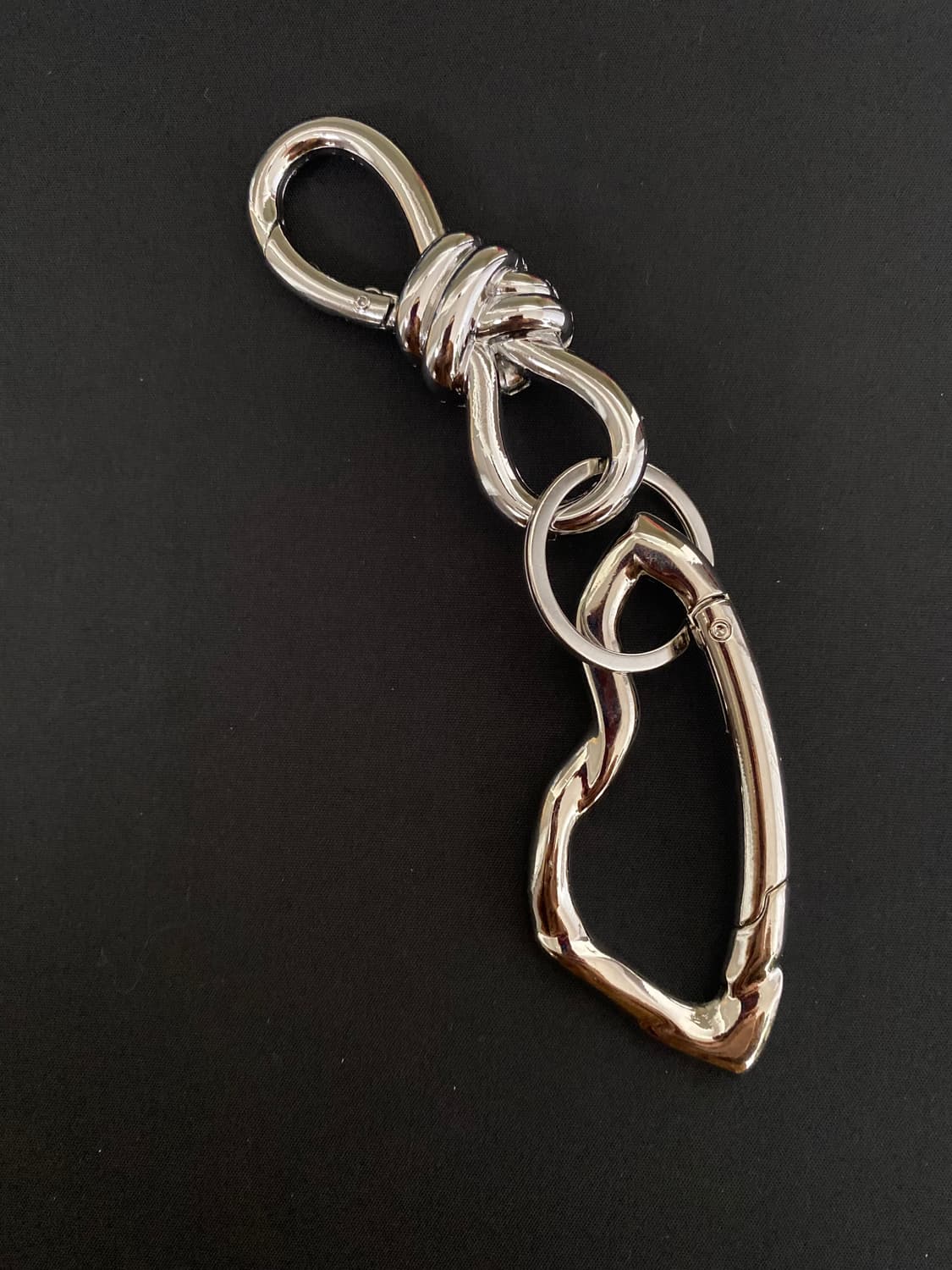 크롬 실버 키링 상품이미지3