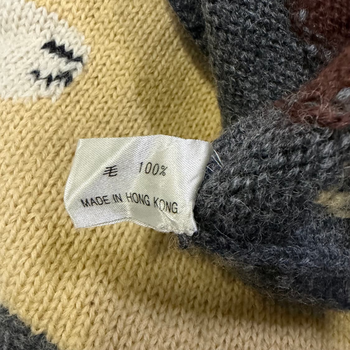 KNITTED BY HAND 핸드메이드 천연 모 니트 상품이미지4