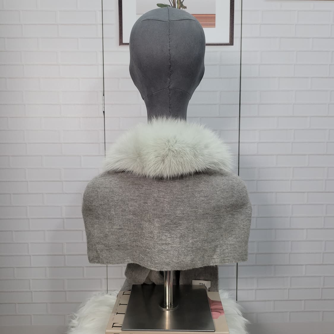 한섬 오즈세컨 폭스퍼 넥원머 머프러 목도리 스카프 프리 사이즈 상품이미지6