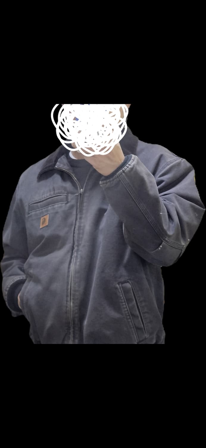 빈티지 칼하트 디트로이트자켓 블랙. 워크자켓 상품이미지1
