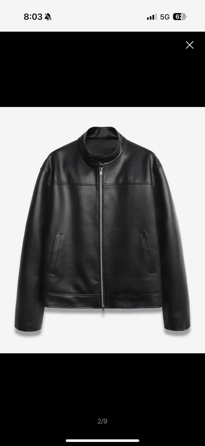 도프제이슨 바이커자켓 black XL 상품이미지1